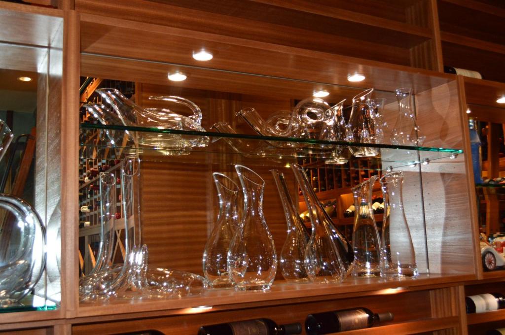 Wine Cellar Accessories Displayed within the Racking