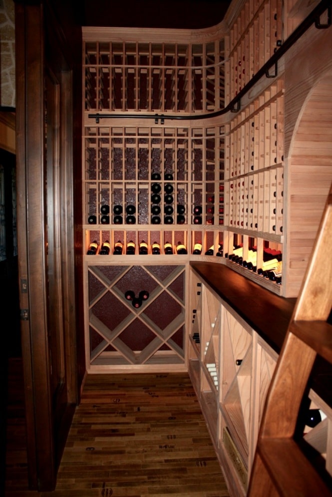 Home Wine Cellar Installation Project by Las Vegas Builders